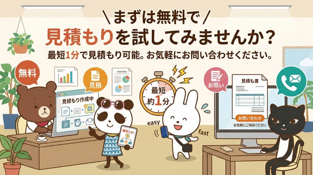 簡単見積もりフォーム